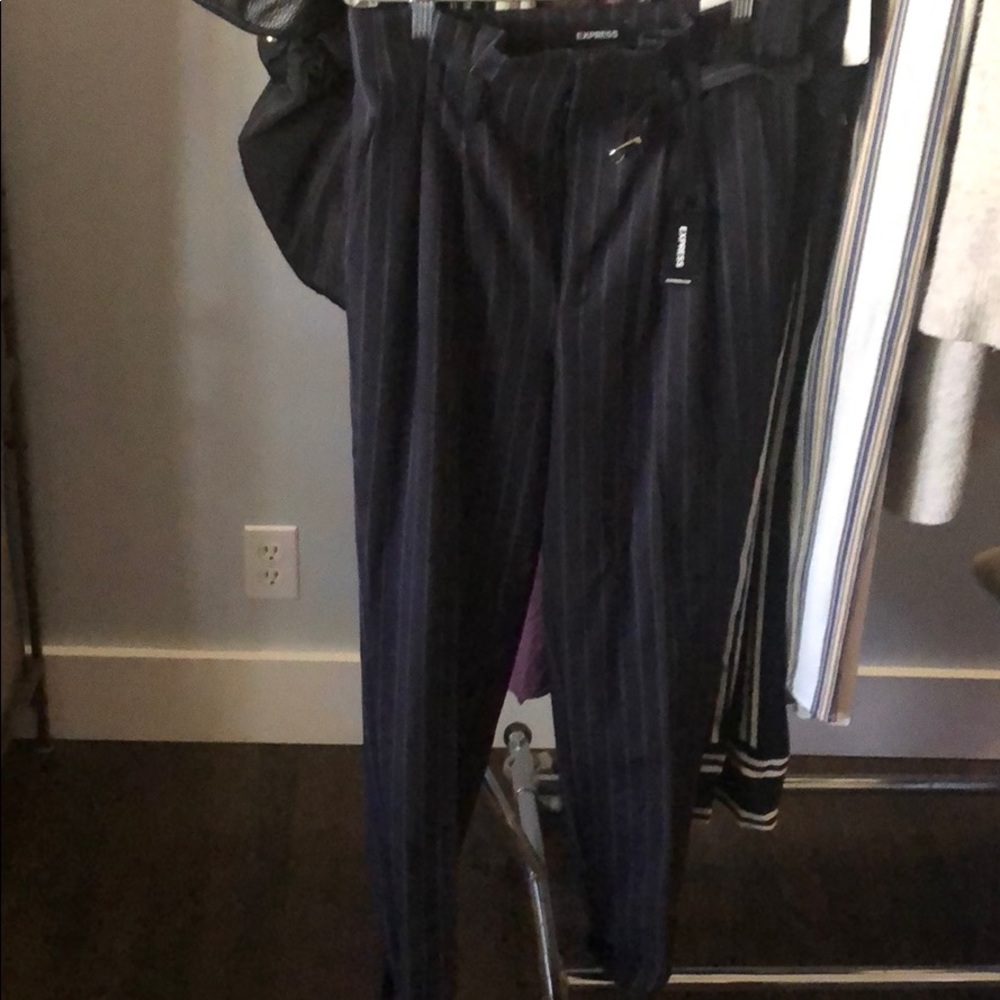 Waistpaper bag pants